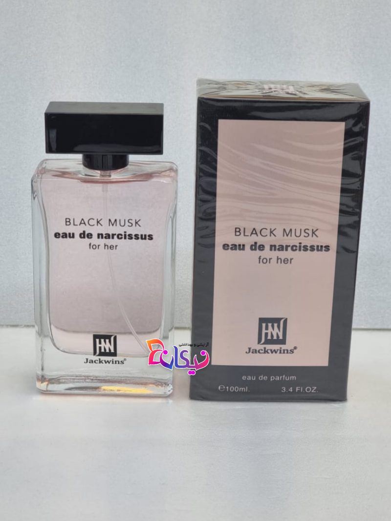 ادکلن جانوین بلک ماسک دی نارسیسوس فور هر | Jackwins Black Musk eau de narcissus for her