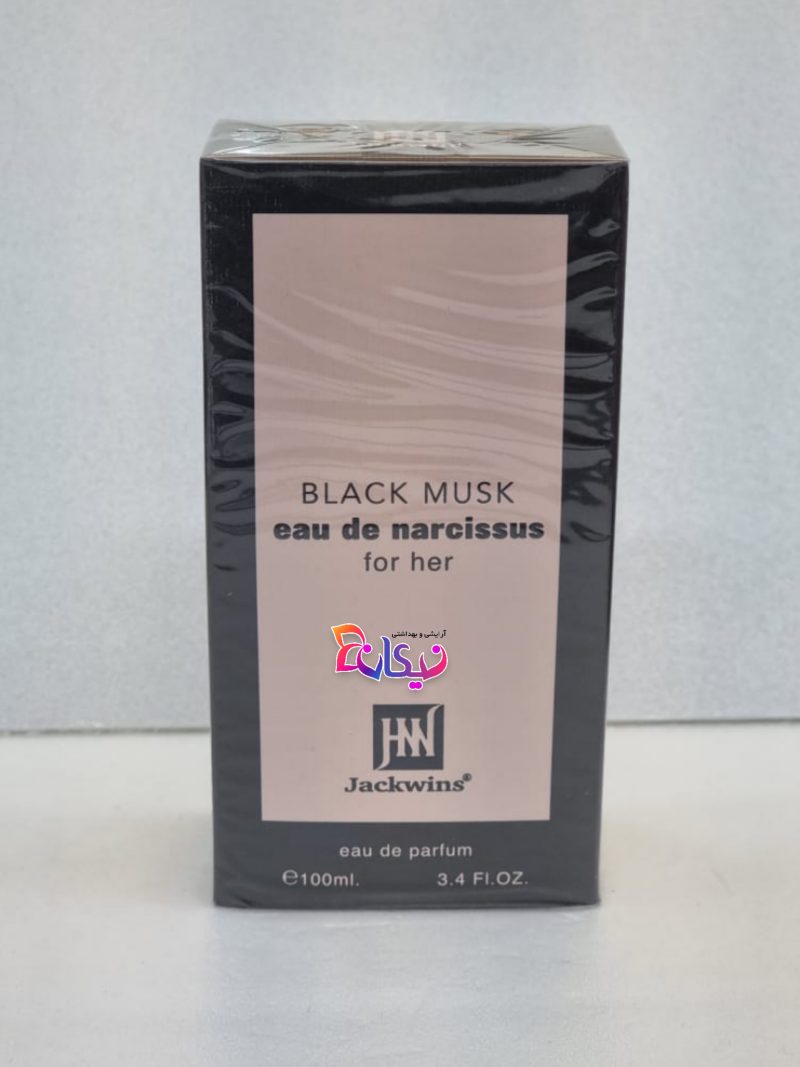 ادکلن جانوین بلک ماسک دی نارسیسوس فور هر | Jackwins Black Musk eau de narcissus for her